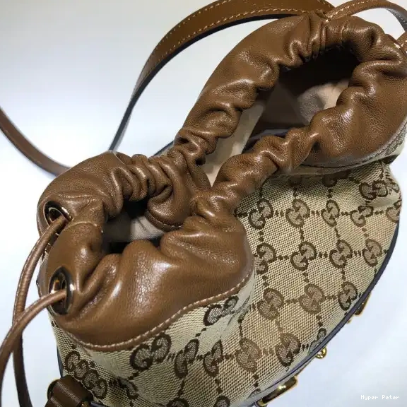 Hyperpeter Horsebit 1955 GUCCI bag bucket small 0701